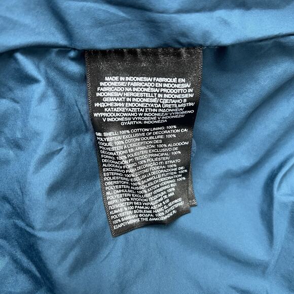 The North Face Valley Twill Utility Coat Size XL Womens Midnight Petrol Blue - Picture 16 of 16